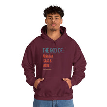 Load image into Gallery viewer, God Of Abraham Isaac & Jacob Hoodie, Christian Sweatshirt, Black Christian Hoodie, Best Selling Christian Pullover, Bible Hoodie