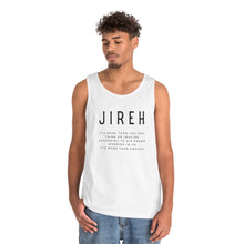 Load image into Gallery viewer, Jireh You Are Enough Tank Top, Trendy Christian Tank Top, Christian Tank Top For Women, Men's Christian Tank Top, Maverick City Tank Top