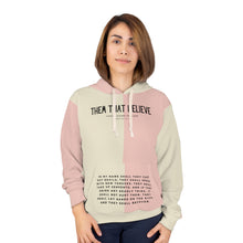 Load image into Gallery viewer, Them That Believe Hoodie, Men's Christian Hoodie, Women's Christian Hoodie, Two Tone Hoodie, Bible Hoodie