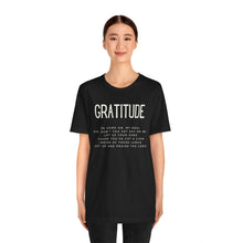 Load image into Gallery viewer, Gratitude T-shirt, Trendy Christian Shirt, Christian Shirt For Women, Men's Christian T-shirt, Maverick City Music Apparel, Maverick City