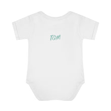 Load image into Gallery viewer, Beauty For Ashes Baby Rib Bodysuit, Infant Christian Bodysuit, Christian baby, Infant Black Bodysuit, Christian Clothes For Infant