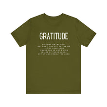 Load image into Gallery viewer, Gratitude T-shirt, Trendy Christian Shirt, Christian Shirt For Women, Men's Christian T-shirt, Maverick City Music Apparel, Maverick City