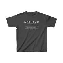 Load image into Gallery viewer, Knitted Out Of Dust T-shirt, Youth Christian T-shirt, Trendy Christian Shirt, Christian Shirt For Girls, Boys Christian Shirt, Christian