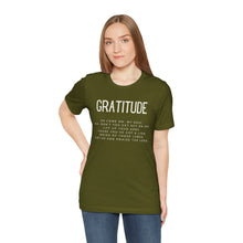 Load image into Gallery viewer, Gratitude T-shirt, Trendy Christian Shirt, Christian Shirt For Women, Men's Christian T-shirt, Maverick City Music Apparel, Maverick City