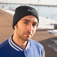 Load image into Gallery viewer, Hallelujah Beanie, Hallelu Praise The Lord Beanie, I'll Raise A Hallelujah, Christian Beanie, Christian Beanie For Women, Men's Black Beanie