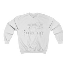 Load image into Gallery viewer, I Will Not Fear Sweatshirt, Christian Sweatshirt, Black Sweatshirt