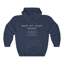 Load image into Gallery viewer, Man Of Your Word Hoodie, Trendy Christian Sweatshirt, Christian Hoodie For Women, Men's Christian Hoodie, Maverick City Music Apparel