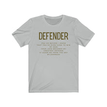 Load image into Gallery viewer, Defender T-shirt, Trendy Christian Shirt, Christian Shirt For Women, Men's Christian Shirt, Maverick City Music Apparel