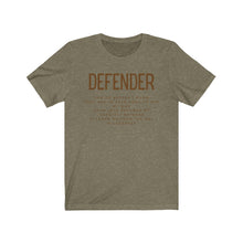 Load image into Gallery viewer, Defender T-shirt, Trendy Christian Shirt, Christian Shirt For Women, Men's Christian Shirt, Maverick City Music Apparel