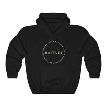 Load image into Gallery viewer, This Is How I Fight My Battles Hoodie, Pullover Hoodie, Christian Hoodie, Black Hoodie, Trendy Hoodie, Womens Hoodie, Christian Sweatshirt