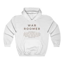 Load image into Gallery viewer, Best Seller Christian Hoodie, War Roomer Hoodie, Pullover Hoodie, Christian Hoodie, White Hoodie, Trendy Hoodie, Womens Hoodie