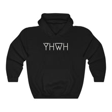 Load image into Gallery viewer, Yahweh Hoodie, Best Christian Hoodie, Jesus Hoodie, Black Christian Hoodie, The Good Mob, Black Hoodie for Women, Black Unisex Hoodie