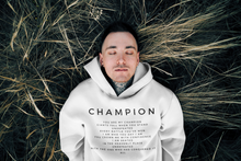 Load image into Gallery viewer, Best Seller Christian Hoodie, Champion Hoodie, Pullover Hoodie, Christian Hoodie, White Hoodie, Trendy Hoodie, Womens Hoodie