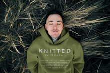 Load image into Gallery viewer, Best Seller Christian apparel, Knitted Out Of The Dust, Oatmeal Hoodie, Unisex hoodie, Black Hoodie, Jesus Hoodie