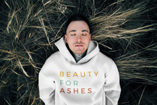 Load image into Gallery viewer, Beauty For Ashes Hoodie, Men's Hoodie, Pullover Hoodie, Christian Hoodie, Black Retro Hoodie, Trendy Hoodie, Women's Hoodie