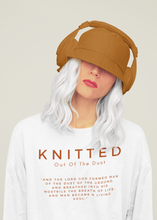 Load image into Gallery viewer, Best Seller Christian apparel, Knitted Out Of The Dust, Women's Christian Shirt, Christian Shirt, Olive Green Shirt, Unisex Jesus Shirt