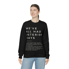 Load image into Gallery viewer, Trendy Funny Christian Sweatshirt, Trendy Black Christian Sweatshirt, Best Selling Christian Sweatshirt, Black Sweatshirt With Scriptures
