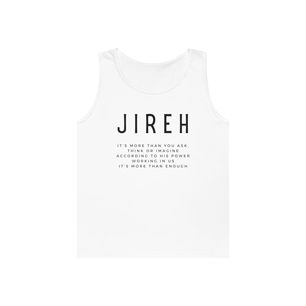 Jireh You Are Enough Tank Top, Trendy Christian Tank Top, Christian Tank Top For Women, Men's Christian Tank Top, Maverick City Tank Top