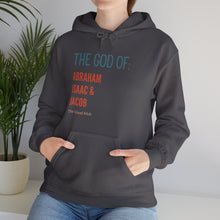 Load image into Gallery viewer, God Of Abraham Isaac &amp; Jacob Hoodie, Christian Sweatshirt, Black Christian Hoodie, Best Selling Christian Pullover, Bible Hoodie

