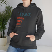 Load image into Gallery viewer, God Of Abraham Isaac &amp; Jacob Hoodie, Christian Sweatshirt, Black Christian Hoodie, Best Selling Christian Pullover, Bible Hoodie
