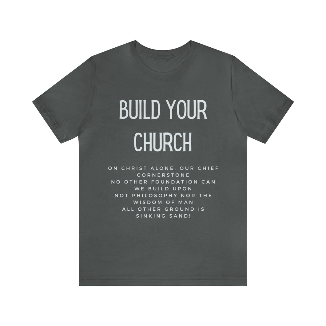 Build Your Church T-shirt, Elevation Worship, Trendy Christian T-shirt, Women's Christian Shirt, Men's Christian T-shirt, Maverick City