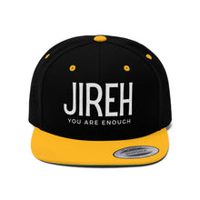 Load image into Gallery viewer, Jireh You Are Enough Hat, Snapback Christian Hat, Christian Snapback For Women, Men&#39;s Christian Snapback, Maverick City Music Apparel
