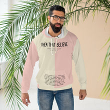 Load image into Gallery viewer, Them That Believe Hoodie, Men&#39;s Christian Hoodie, Women&#39;s Christian Hoodie, Two Tone Hoodie, Bible Hoodie
