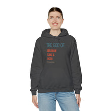 Load image into Gallery viewer, God Of Abraham Isaac &amp; Jacob Hoodie, Christian Sweatshirt, Black Christian Hoodie, Best Selling Christian Pullover, Bible Hoodie
