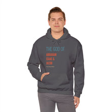 Load image into Gallery viewer, God Of Abraham Isaac &amp; Jacob Hoodie, Christian Sweatshirt, Black Christian Hoodie, Best Selling Christian Pullover, Bible Hoodie
