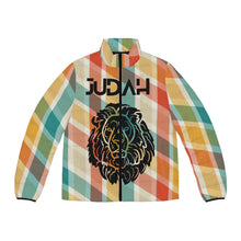 Load image into Gallery viewer, Lion Of Judah Puffer Jacket, Christian Women&#39;s Jacket, Christian Puffer Jacket, Men&#39;s Christian Jacket, Elevation Worship
