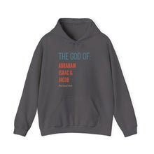 Load image into Gallery viewer, God Of Abraham Isaac &amp; Jacob Hoodie, Christian Sweatshirt, Black Christian Hoodie, Best Selling Christian Pullover, Bible Hoodie
