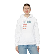 Load image into Gallery viewer, God Of Abraham Isaac &amp; Jacob Hoodie, Christian Sweatshirt, Black Christian Hoodie, Best Selling Christian Pullover, Bible Hoodie
