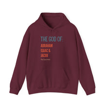 Load image into Gallery viewer, God Of Abraham Isaac &amp; Jacob Hoodie, Christian Sweatshirt, Black Christian Hoodie, Best Selling Christian Pullover, Bible Hoodie
