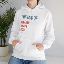 Load image into Gallery viewer, God Of Abraham Isaac &amp; Jacob Hoodie, Christian Sweatshirt, Black Christian Hoodie, Best Selling Christian Pullover, Bible Hoodie
