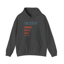 Load image into Gallery viewer, God Of Abraham Isaac &amp; Jacob Hoodie, Christian Sweatshirt, Black Christian Hoodie, Best Selling Christian Pullover, Bible Hoodie
