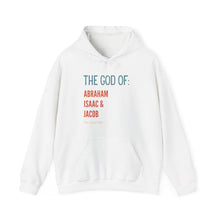 Load image into Gallery viewer, God Of Abraham Isaac &amp; Jacob Hoodie, Christian Sweatshirt, Black Christian Hoodie, Best Selling Christian Pullover, Bible Hoodie
