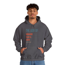 Load image into Gallery viewer, God Of Abraham Isaac &amp; Jacob Hoodie, Christian Sweatshirt, Black Christian Hoodie, Best Selling Christian Pullover, Bible Hoodie
