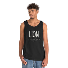 Load image into Gallery viewer, Lion Of Judah Tank Top, Trendy Christian Tank Top, Christian Tank Top For Women, Men&#39;s Christian Tank Top, Elevation Worship
