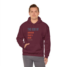 Load image into Gallery viewer, God Of Abraham Isaac &amp; Jacob Hoodie, Christian Sweatshirt, Black Christian Hoodie, Best Selling Christian Pullover, Bible Hoodie
