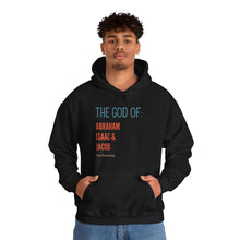 Load image into Gallery viewer, God Of Abraham Isaac &amp; Jacob Hoodie, Christian Sweatshirt, Black Christian Hoodie, Best Selling Christian Pullover, Bible Hoodie
