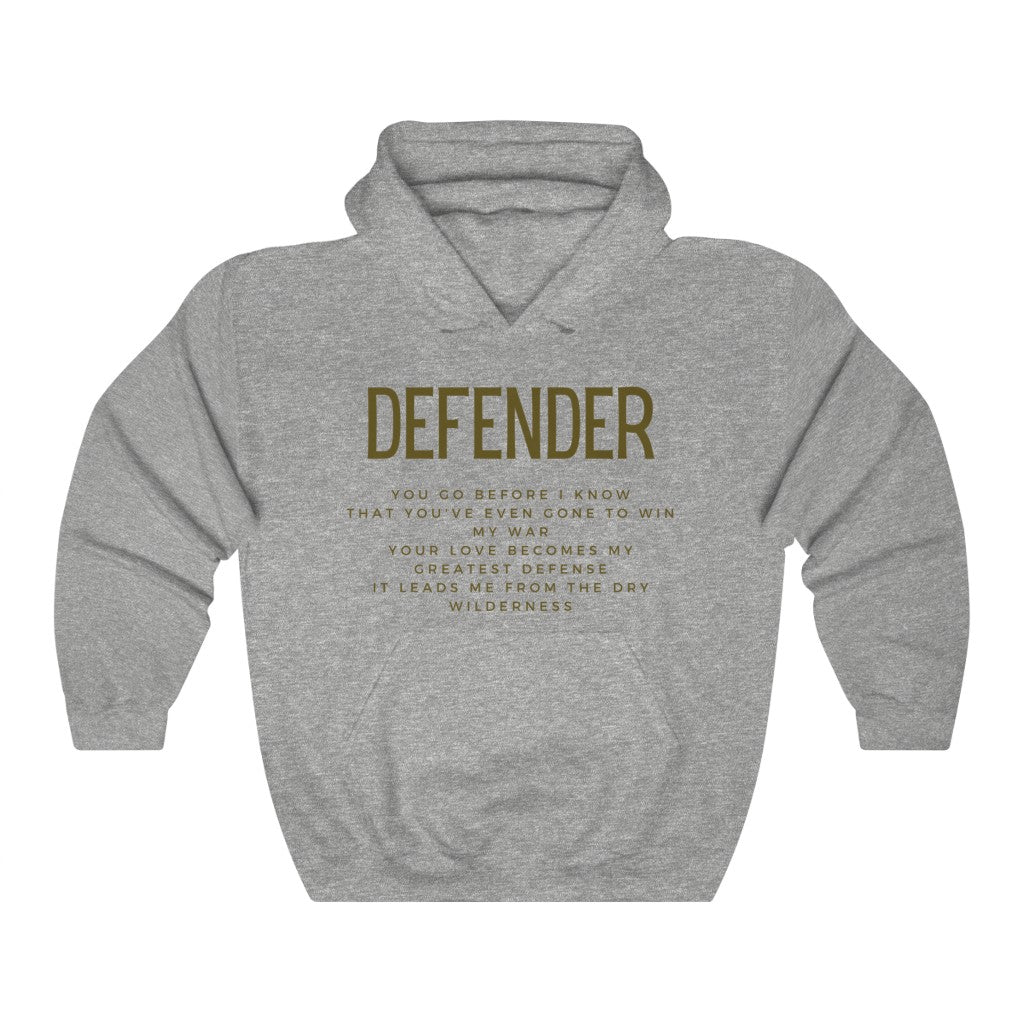 Defender Hoodie, Trendy Christian Sweatshirt, Christian Hoodie For Women, Men's Christian Hoodie, Maverick City Music Apparel